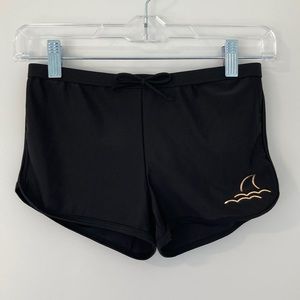 Art Class Black wave swim short / swim suit bottoms